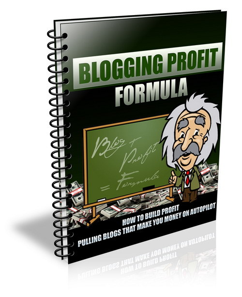 Product picture Blogging Profit Formula - With MRR